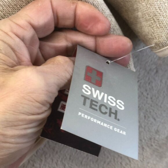 NWT Swiss Tech Womens Fully Lined Bonded Fleece Sweater Large Full Zip Cozy - Picture 9 of 15